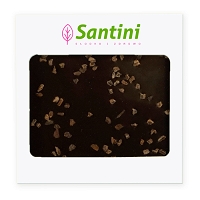 Czekolada ciemna z ziarnem kakaowca 80g, Santini