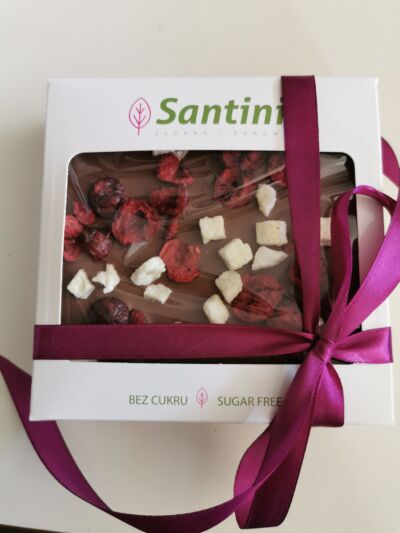 Zestaw prezentowy 3 czekolady mleczna – Santini